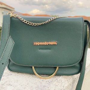 MICHAEL KORS GREEN CROSSBODY BAG